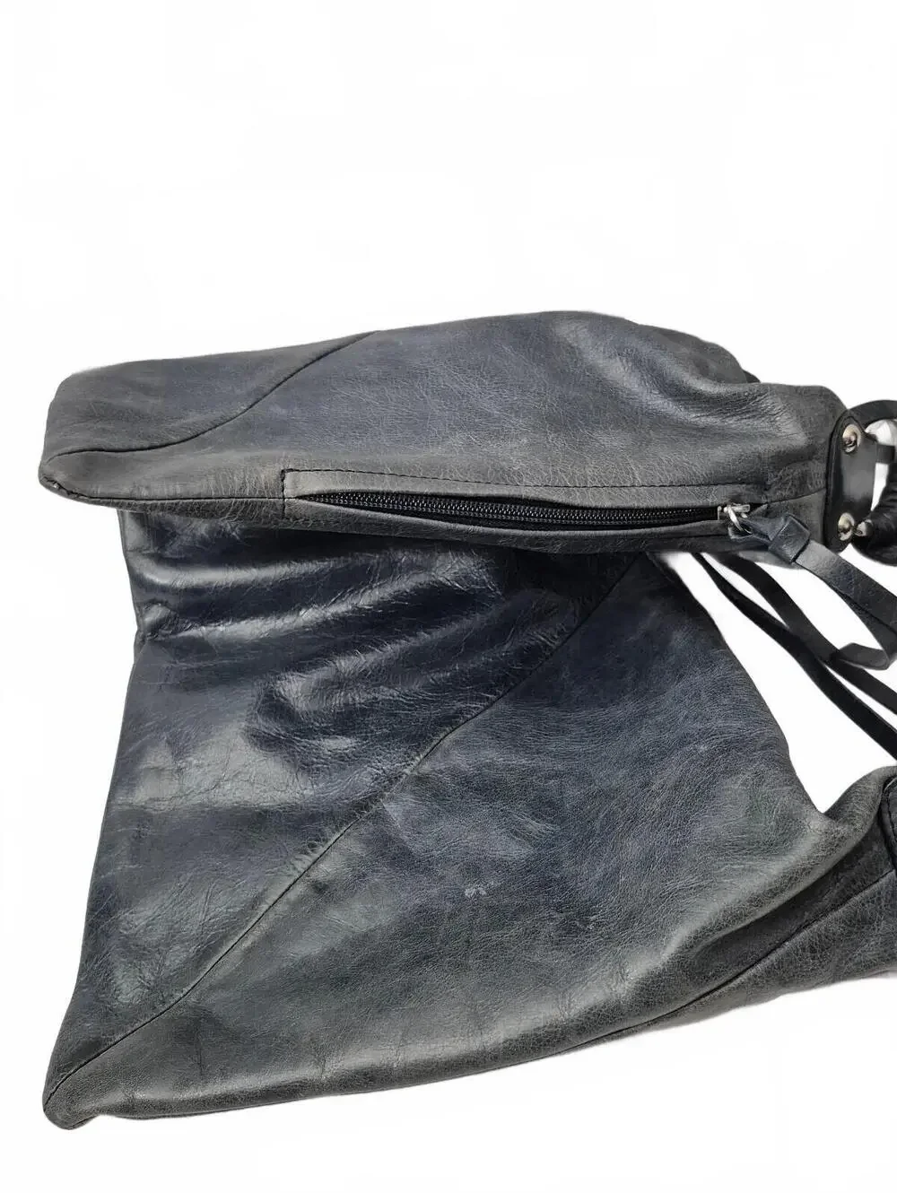 Hobo International Teal Color Leather Hobo Shoulder Bag  Excellent Condition